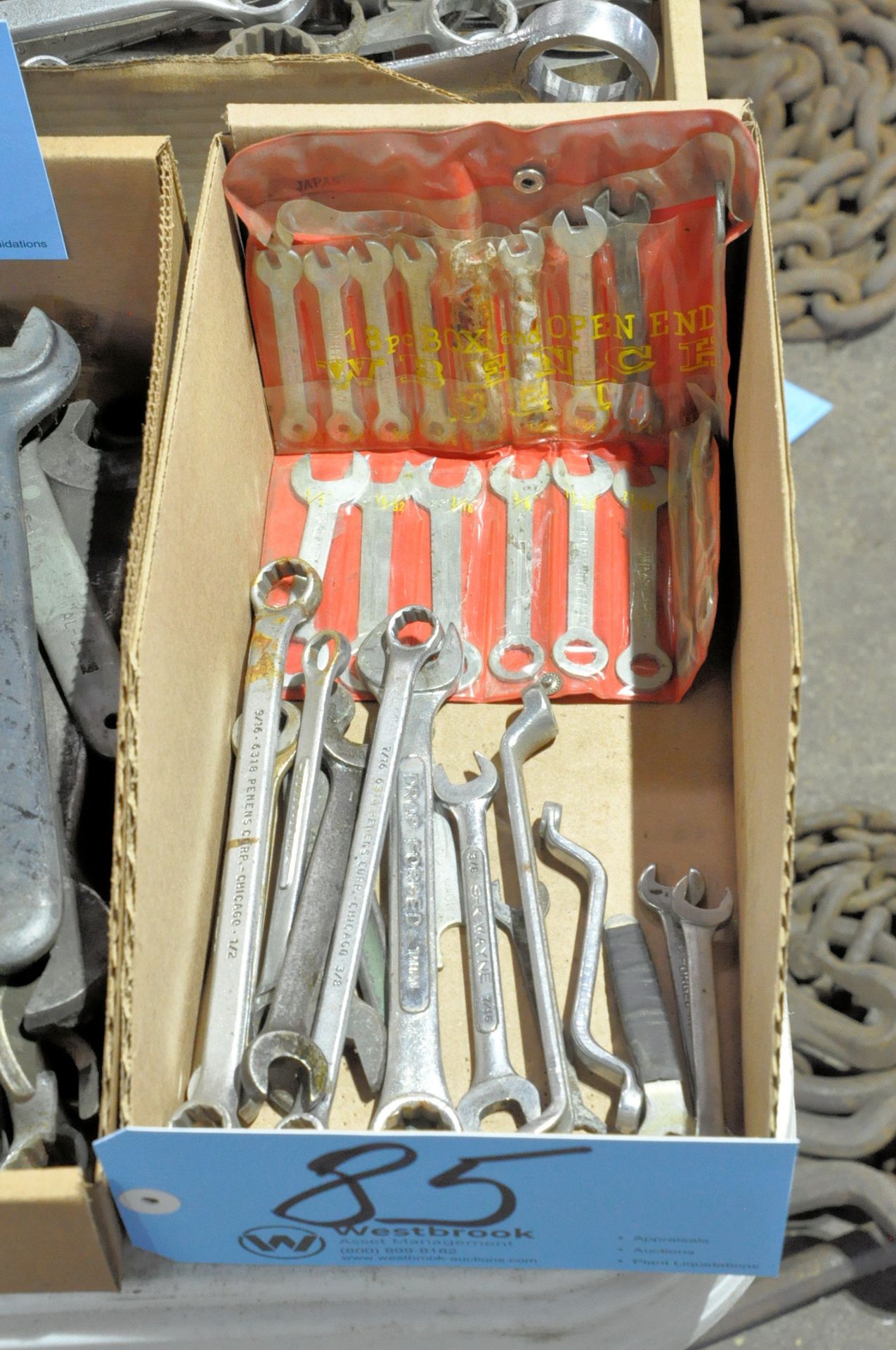 Lot-Various Wrenches in (3) Boxes - Image 2 of 3