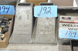 Pair Aluminum Wheel Chocks