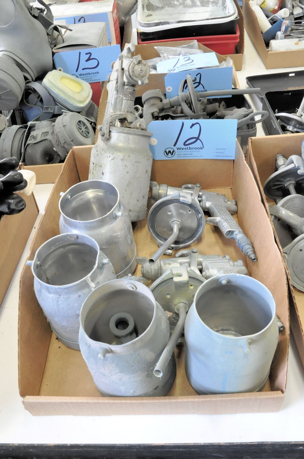 Lot-Pneumatic Paint Spray Guns, Strainers, Parts, Etc. in (6) Boxes - Image 5 of 5