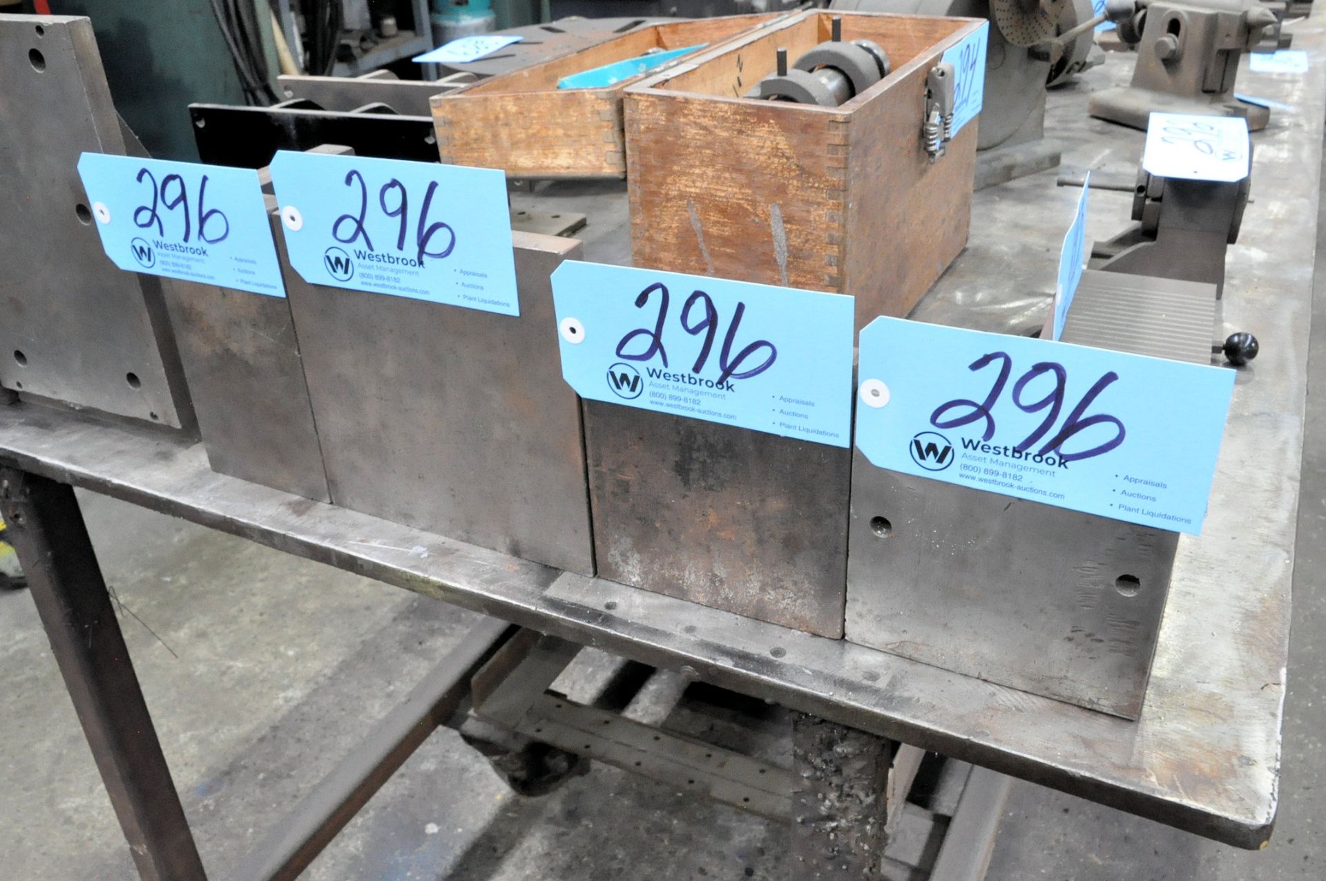 Lot-(4) Various Unmatched Angle Plates