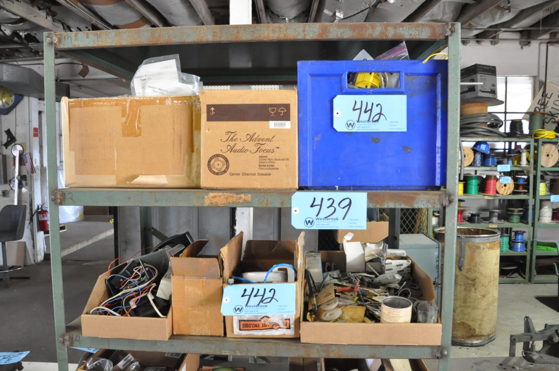 Lot-Various Electrical and Electronic Components on (5) Shelves, Includes Xentrex Power Supply - Image 2 of 17