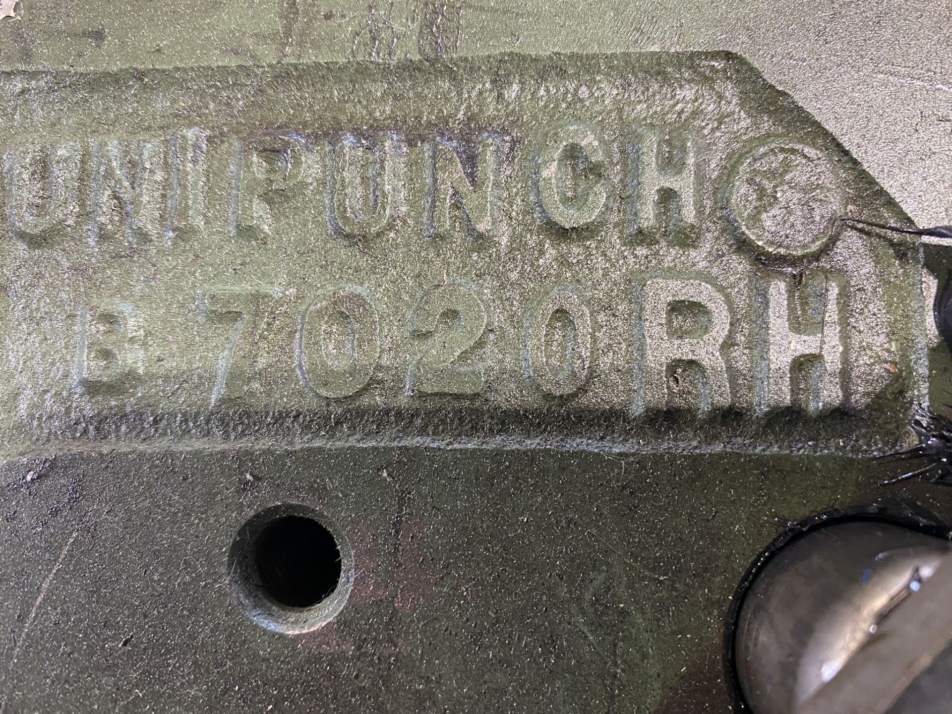 Unipunch B7020 RH, Corner Notch Die Assembly - Image 5 of 5