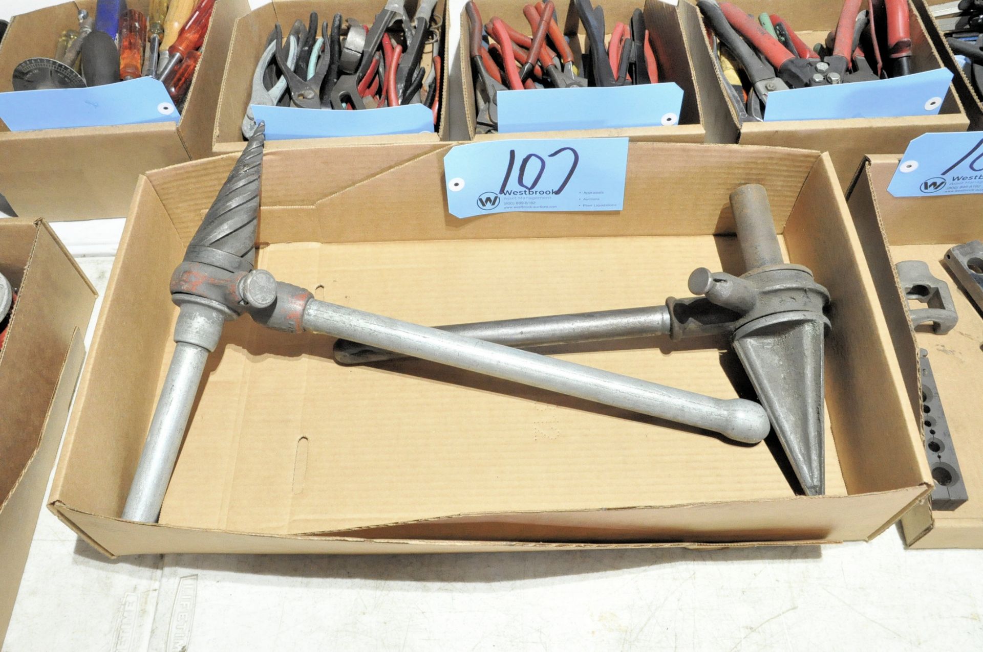 Lot-(2) Pipe Deburing Tools in (1) Box