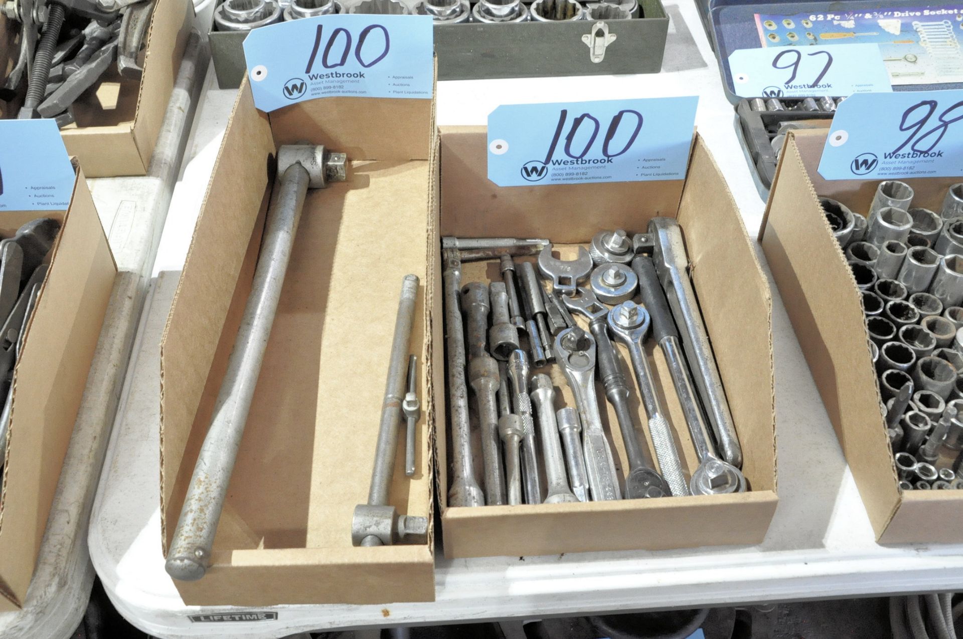 Lot-Ratchets, Extensions and Breaker Bars in (2) Boxes