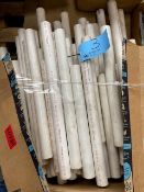 Lot of Plastic PVC Rollers