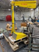Dalmec Type PVC 100-Lbs. Capacity Pneumatic Positioning Jib Arm with Hand Held Control