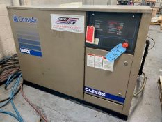 Leroi Rotary Screw / Sliding Vane Air Compressor, Model CL 25 SS