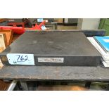 Microflat 18" x 24" x 3" Black Granite Surface Plate, (Stand Not Included)