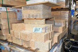 Lot-Various Loose Fire Bricks on (2) Partial Pallets