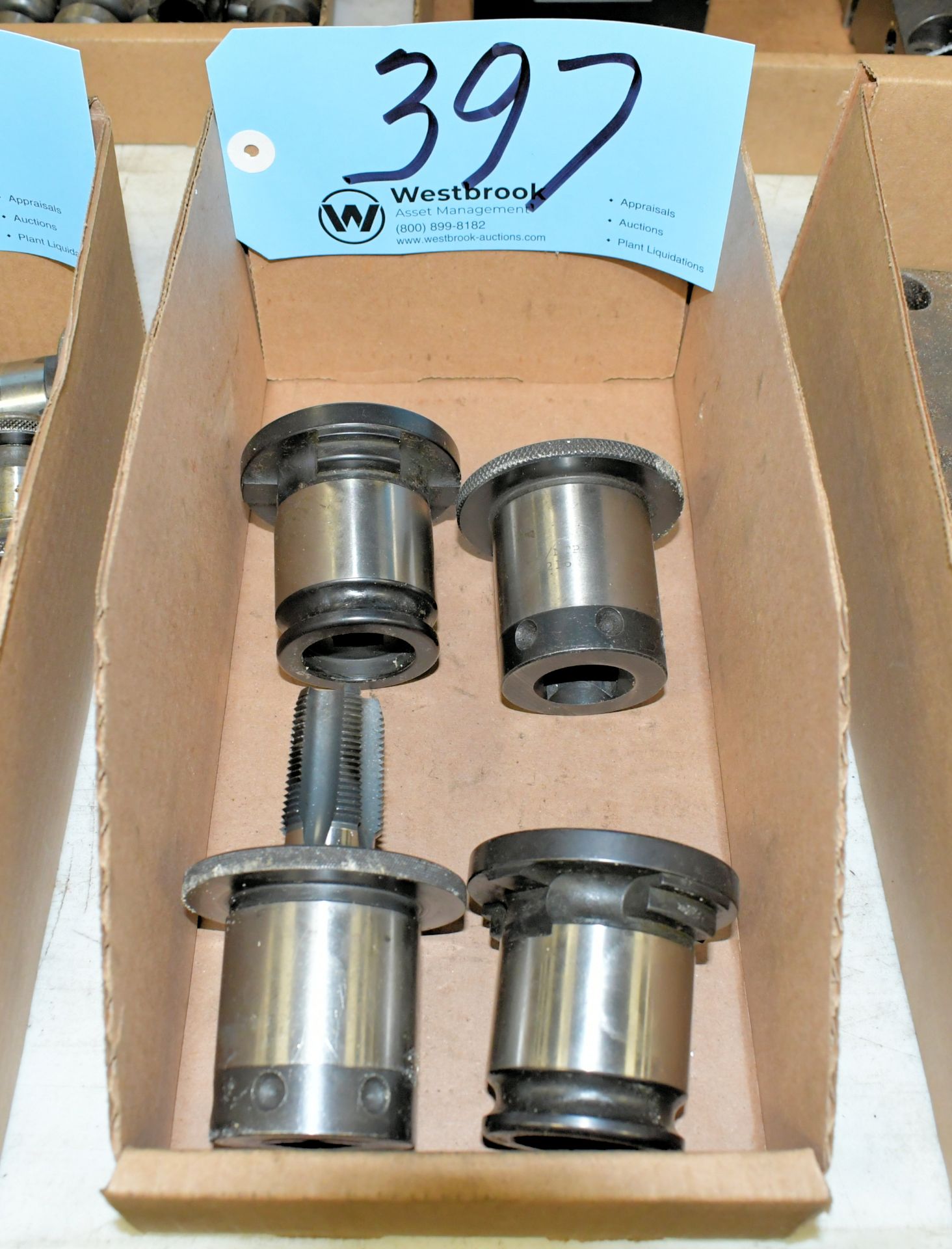 Lot-Large Quick Change Tap Holders in (1) Box