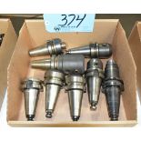 Lot-(8) BT40 Taper Tool Holders in (1) Box