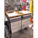 Sears Craftsman 10" Electronic Radial Arm Saw, 2.75-HP, Cabinet Base