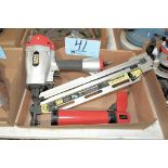 Lot-(1) Central Pneumatic 3-in-1 Framing Nailer and (1) Jet Pneumatic Caulk Gun in (1) Box