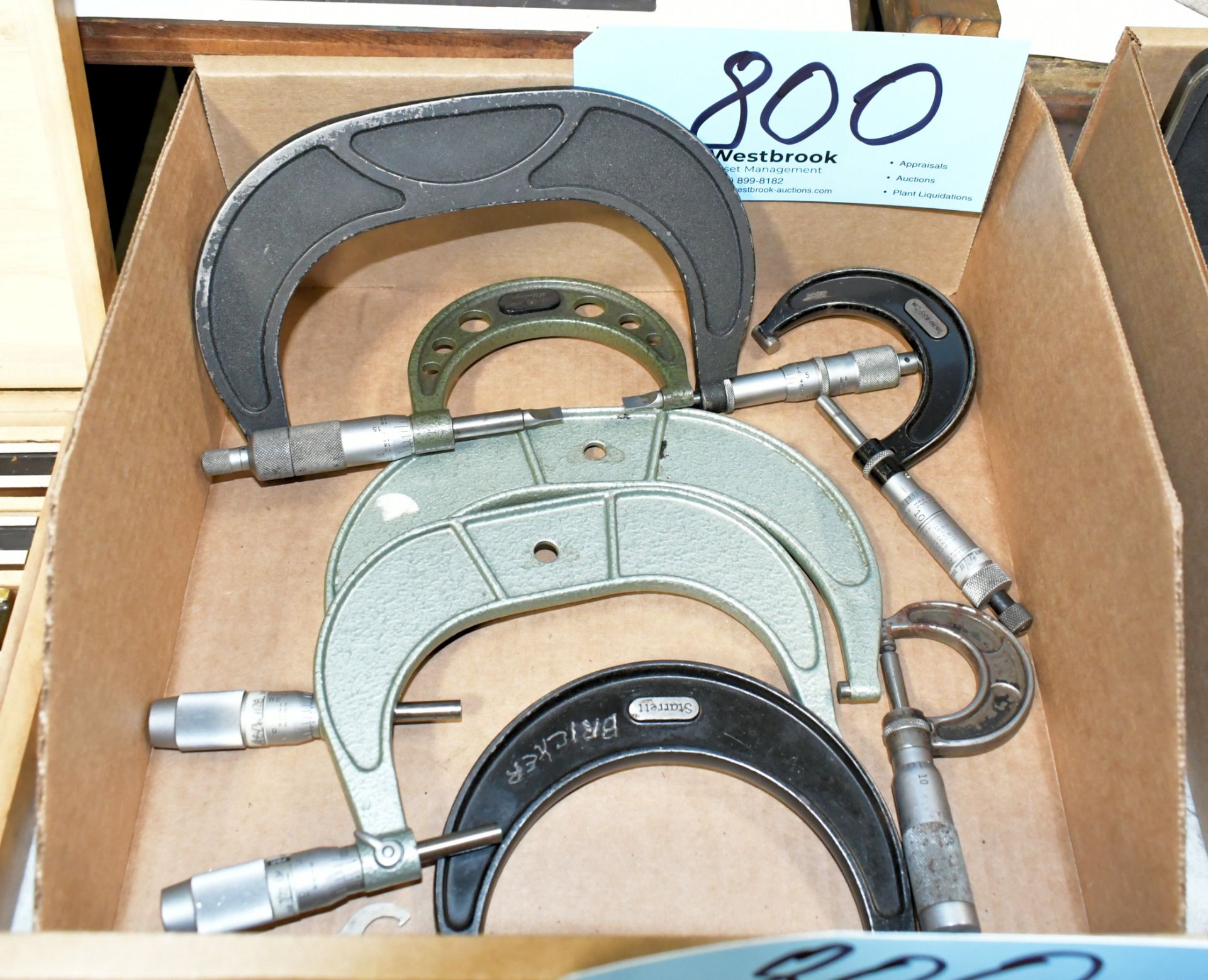 Lot-Various Outside Micrometers in (3) Boxes - Image 2 of 3