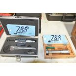 Lot-(1) SPI Bore Micrometer with Case and (1) Shars Digital Bore Micrometer with Case