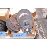 Lot-Various Cutoff and Grinding Wheels in (1) Box