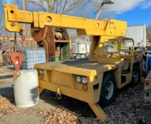 Pettibone 8-Ton Truck Crane, Perkins 4-Cylinder Diesel Engine, (Also Runs Propane)