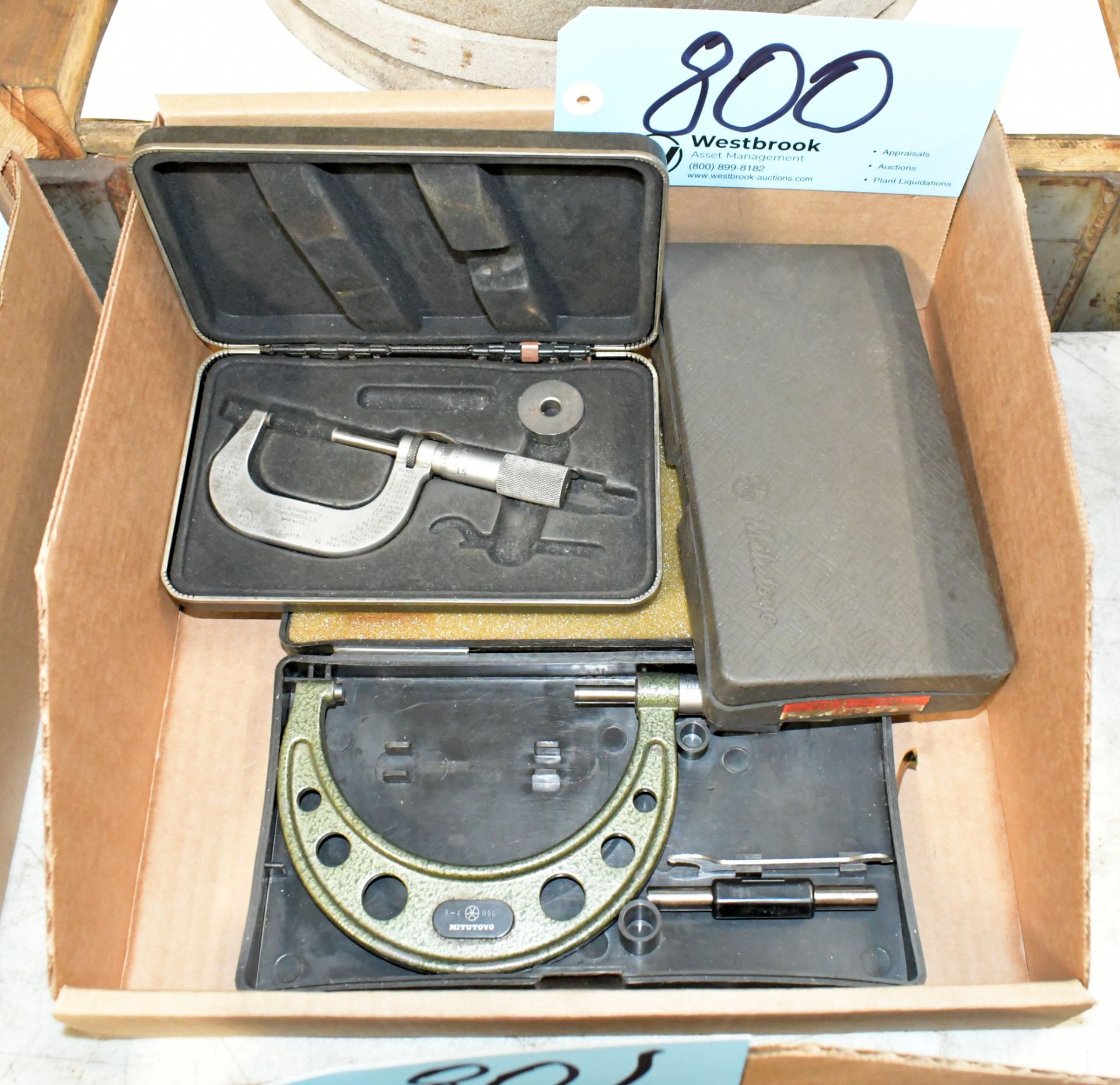 Lot-Various Outside Micrometers in (3) Boxes - Image 3 of 3