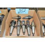 Lot-(7) CAT40 Taper Tool Holders in (1) Box