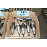 Lot-(7) CAT40 Taper Tool Holders in (1) Box