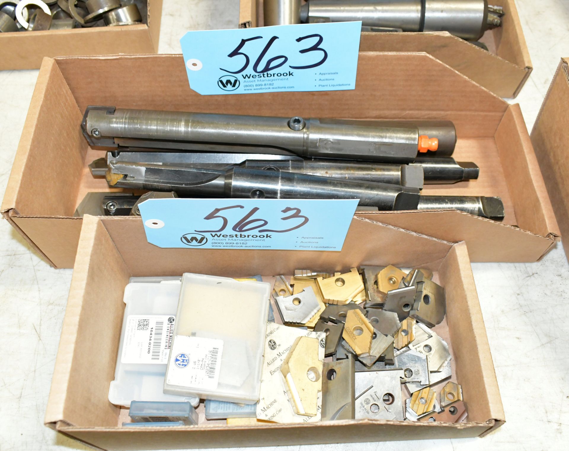 Lot-Spade Drills and Spade Cutters in (2) Boxes