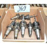 Lot-(7) BT40 Taper Tool Holders in (1) Box