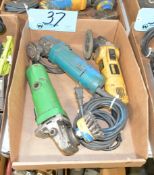 Lot-(1) DeWalt, (1) Makita and (1) Hitachi 4