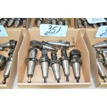 Lot-(7) CAT40 Taper Tool Holders in (1) Box