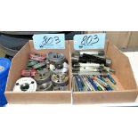 Lot-Ring Thread Gages and GoNogo Thread Gages in (2) Boxes on (1) Shelf