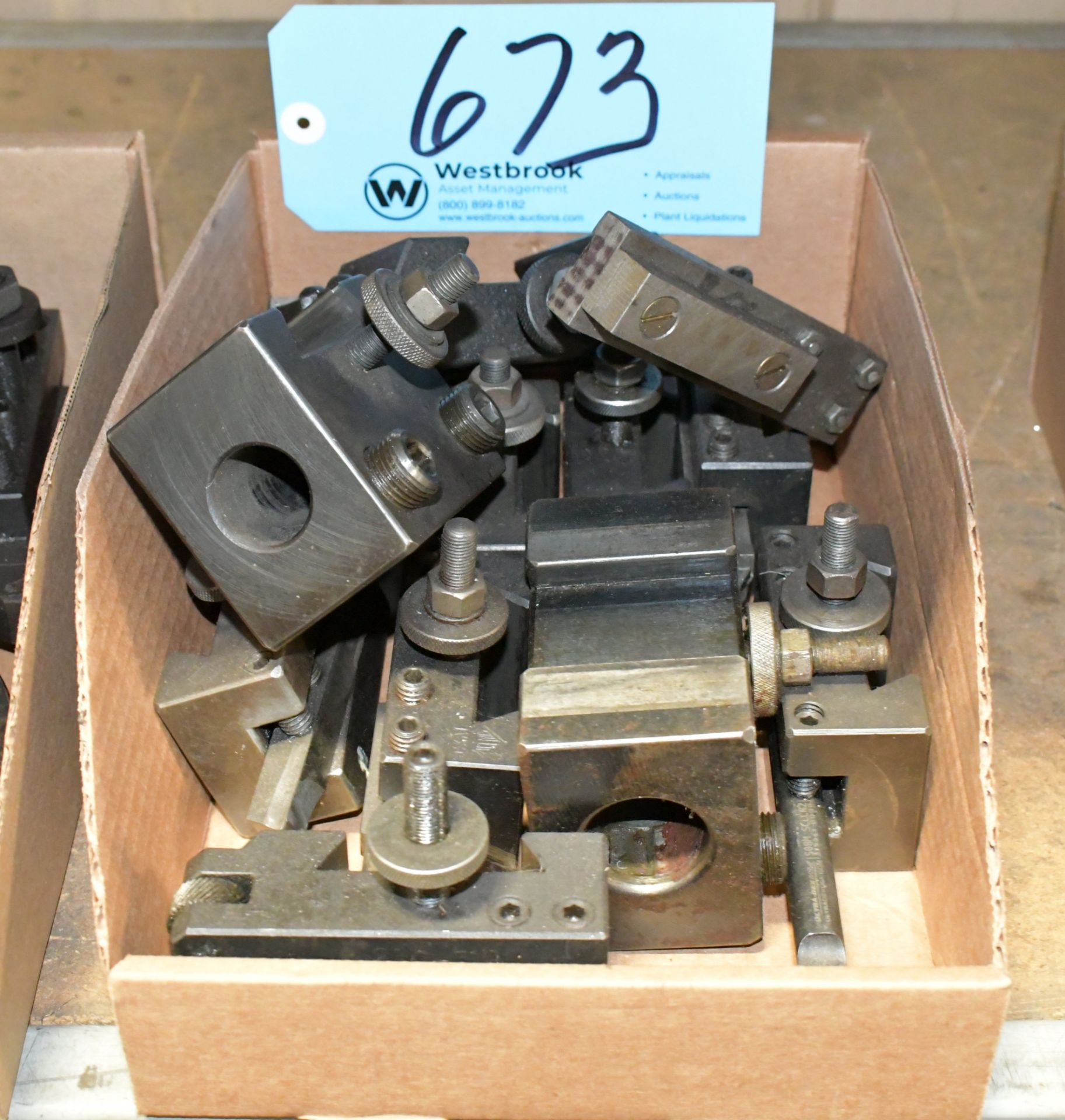 Lot-(11) Various Tool Holders in (1) Box