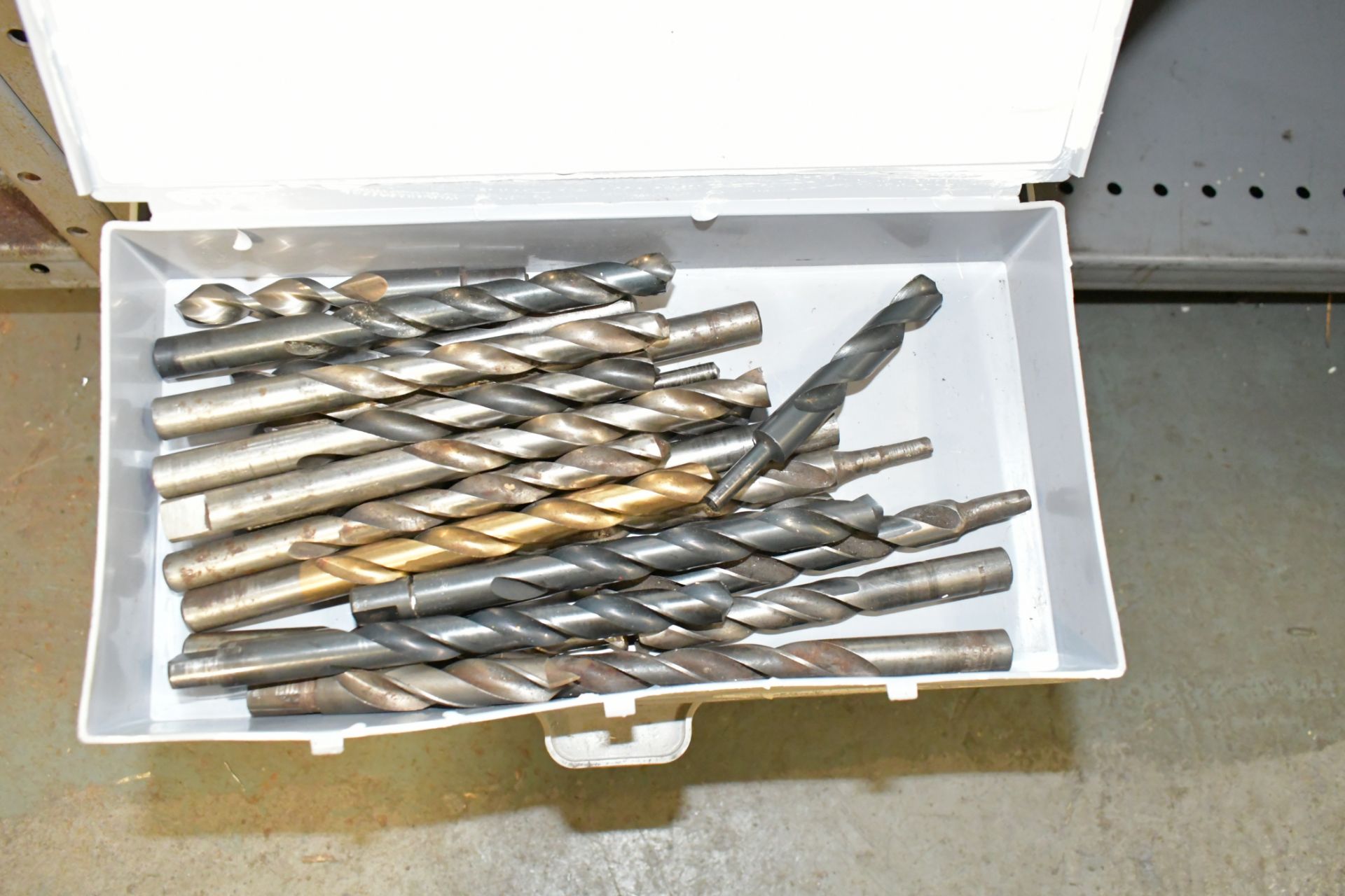 Lot-(2) 5-Drawer Organizer Cabinets with Single and Double End Mills, and Etc. - Image 9 of 10