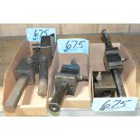 Lot-(5) Large Tool Holders with Boring Bars in (3) Boxes