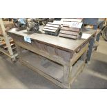 32" x 60" x 1" Cast Iron Surface Plate with Stand