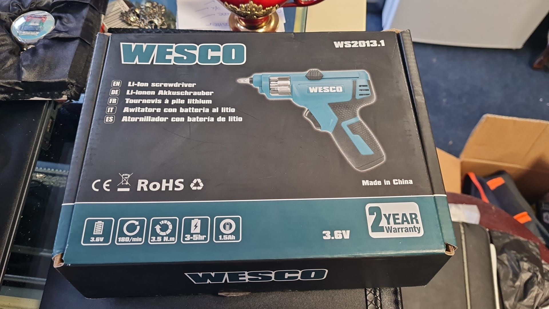 Brand new wesco drill