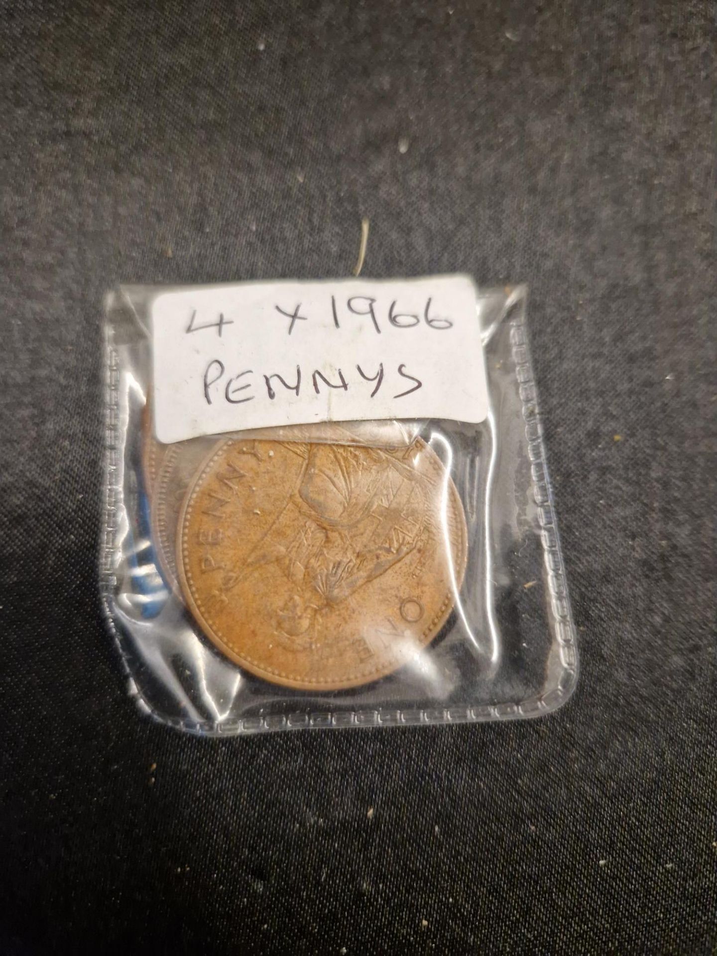 4 x 1966 pennys