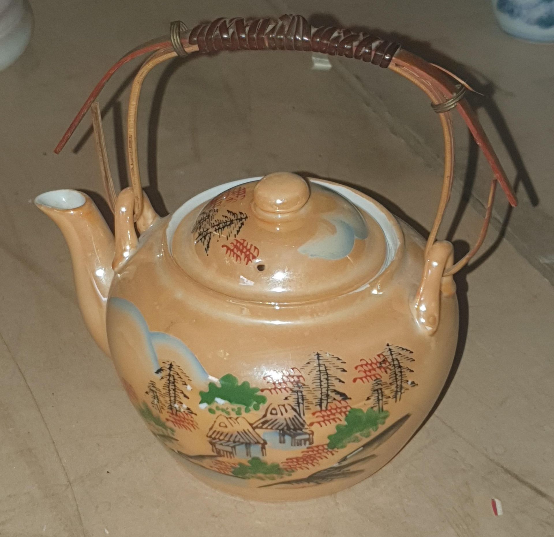 Beautiful Foreign Vintage Teapot