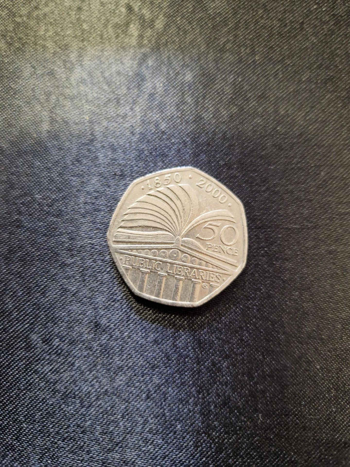 Collectors 50p coin