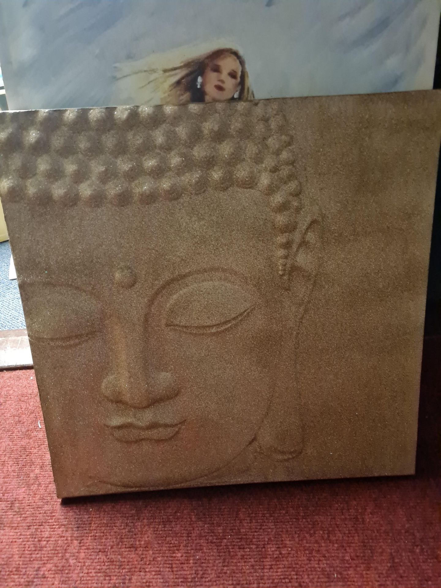 Large Budda Canvas