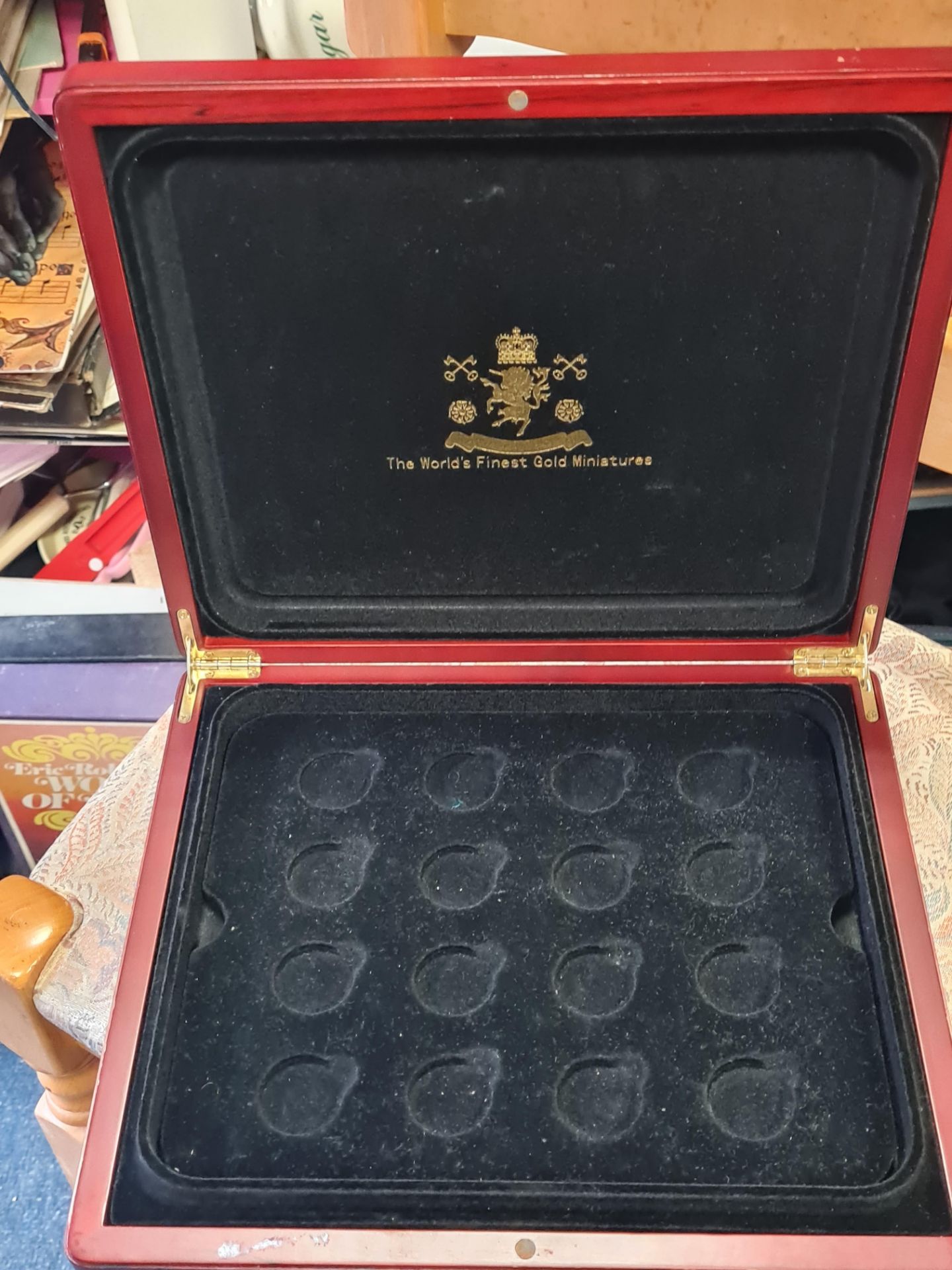 Gold Sovereign Coin Case