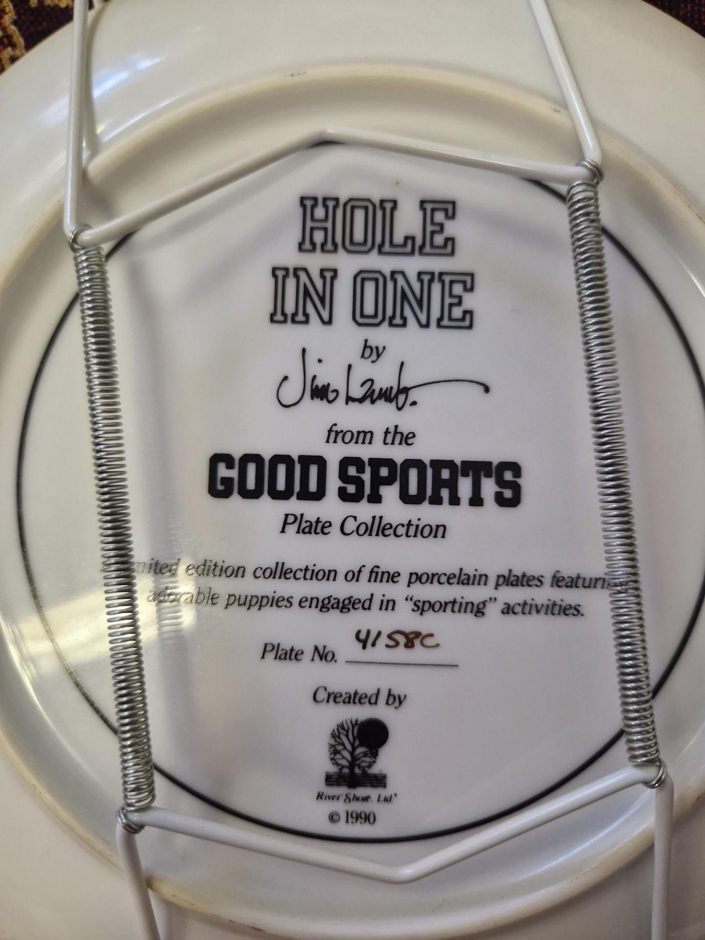 Good sports - hole in one plate - Image 2 of 2