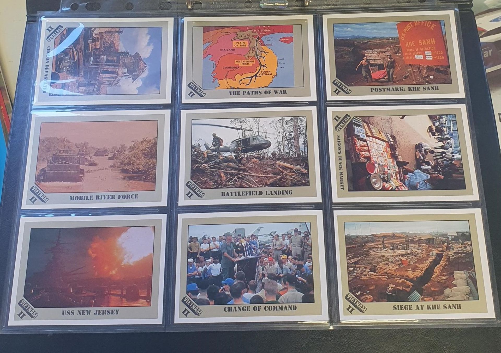 Collection of Vintage Vietnam Cards