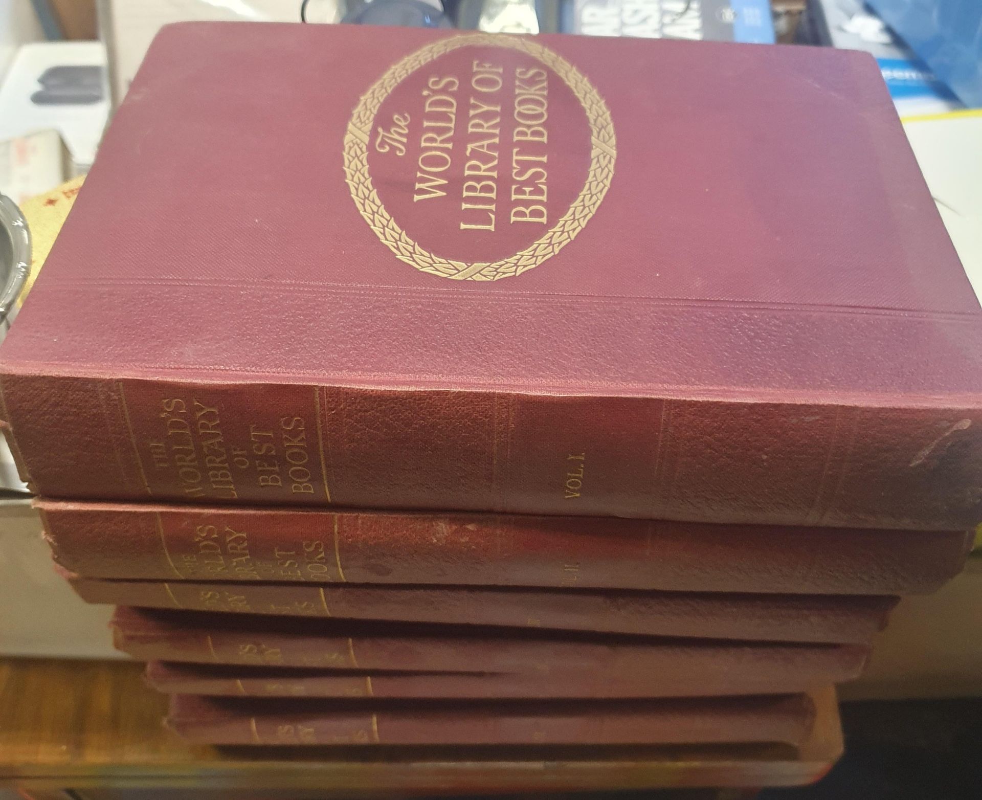 The worlds library of best books volume 1-6 Vintage collection