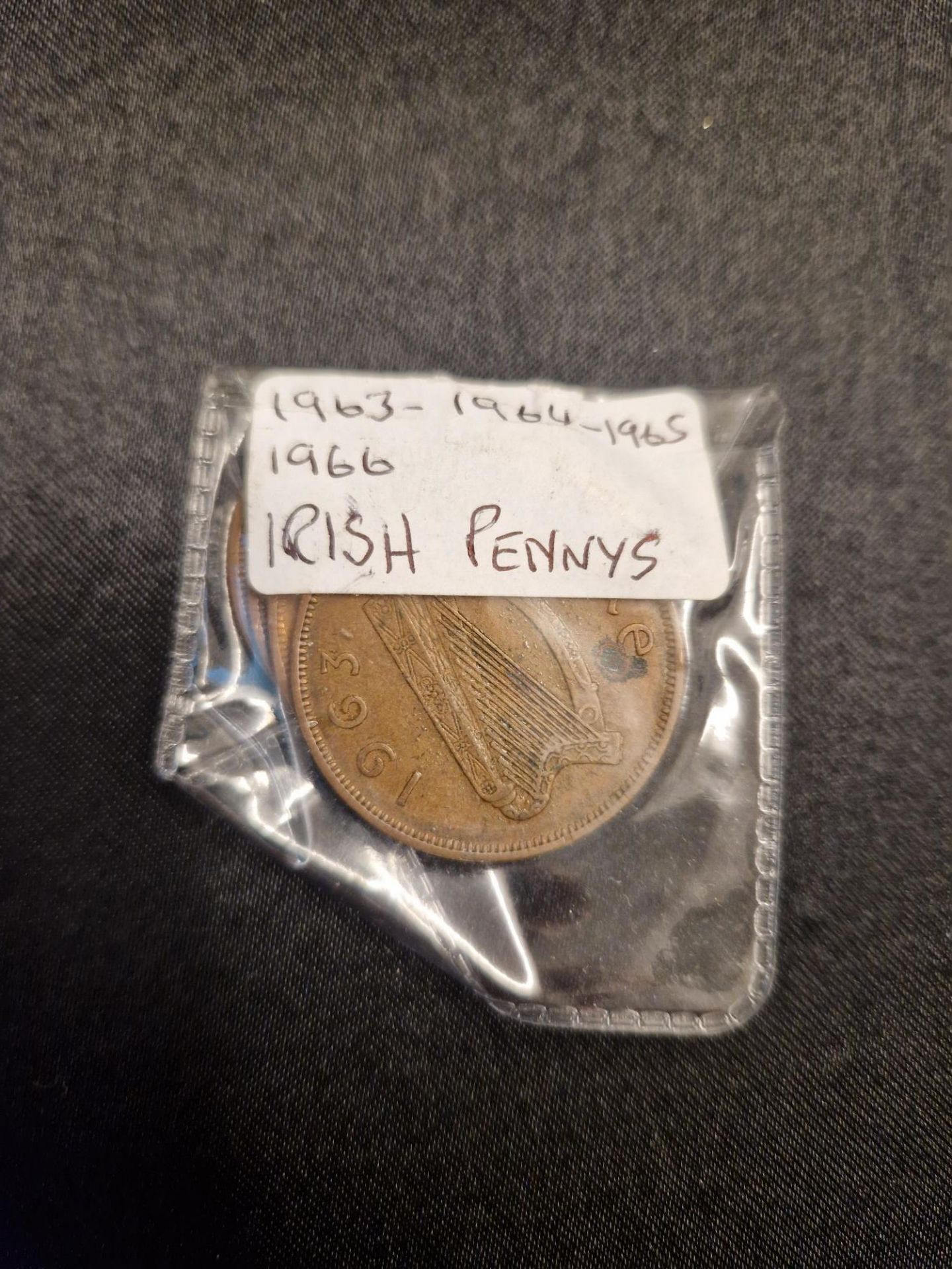 1963 1963 1965 1966 irish pennys