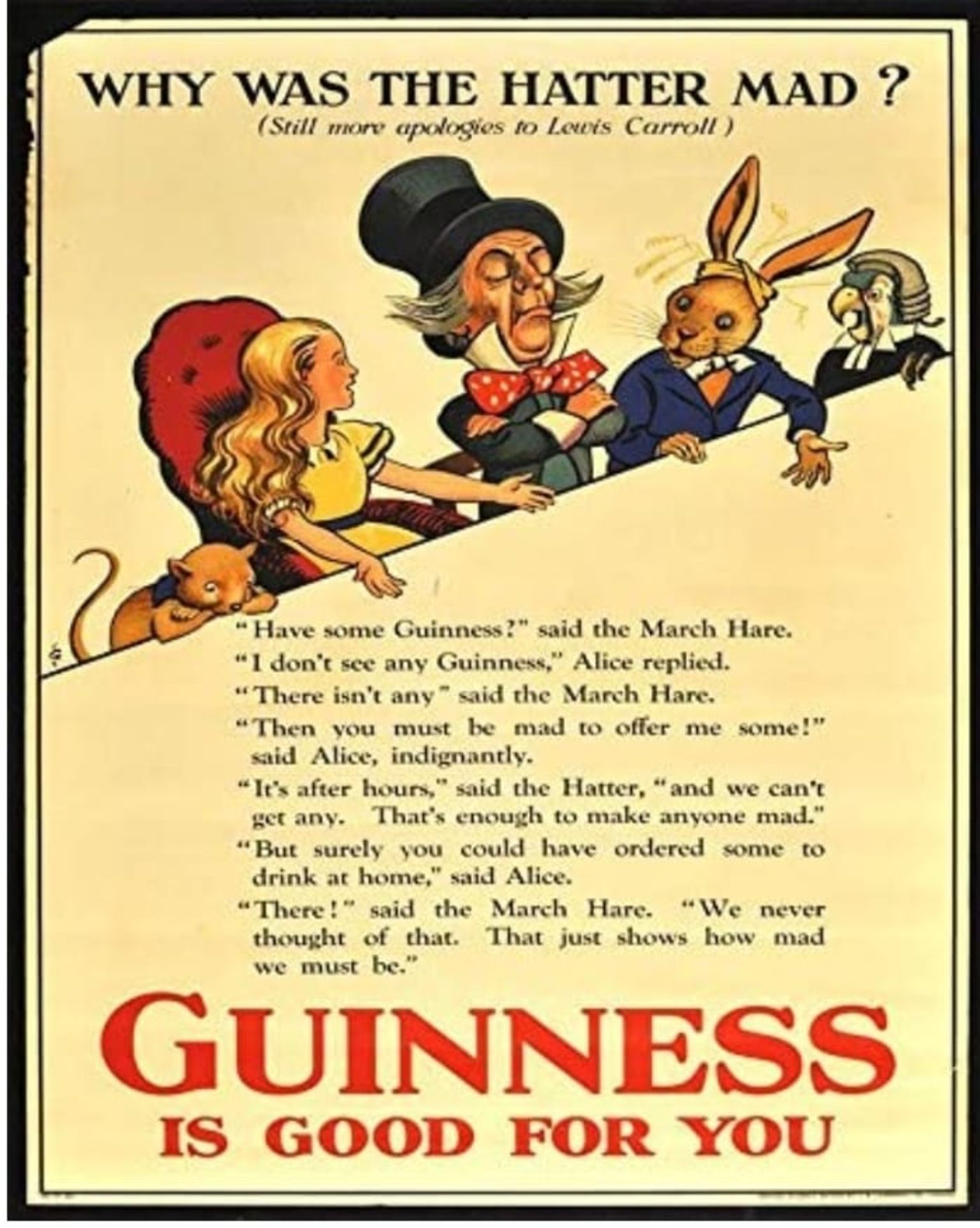 guinness Print