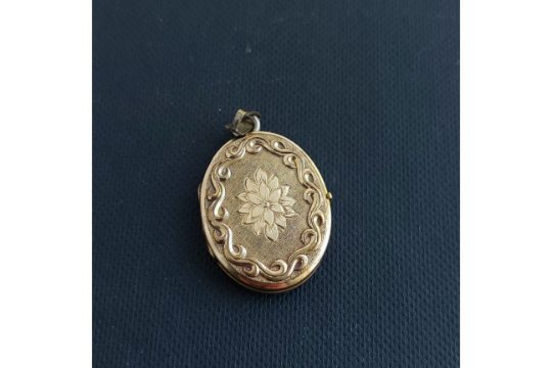 Rolled gold antique locket