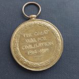 WW1 Medal to J V Watts