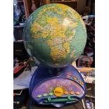 Large globe on stand