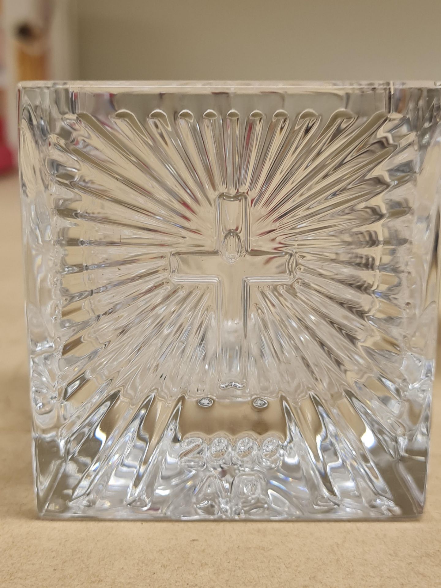 waterford crystal holder