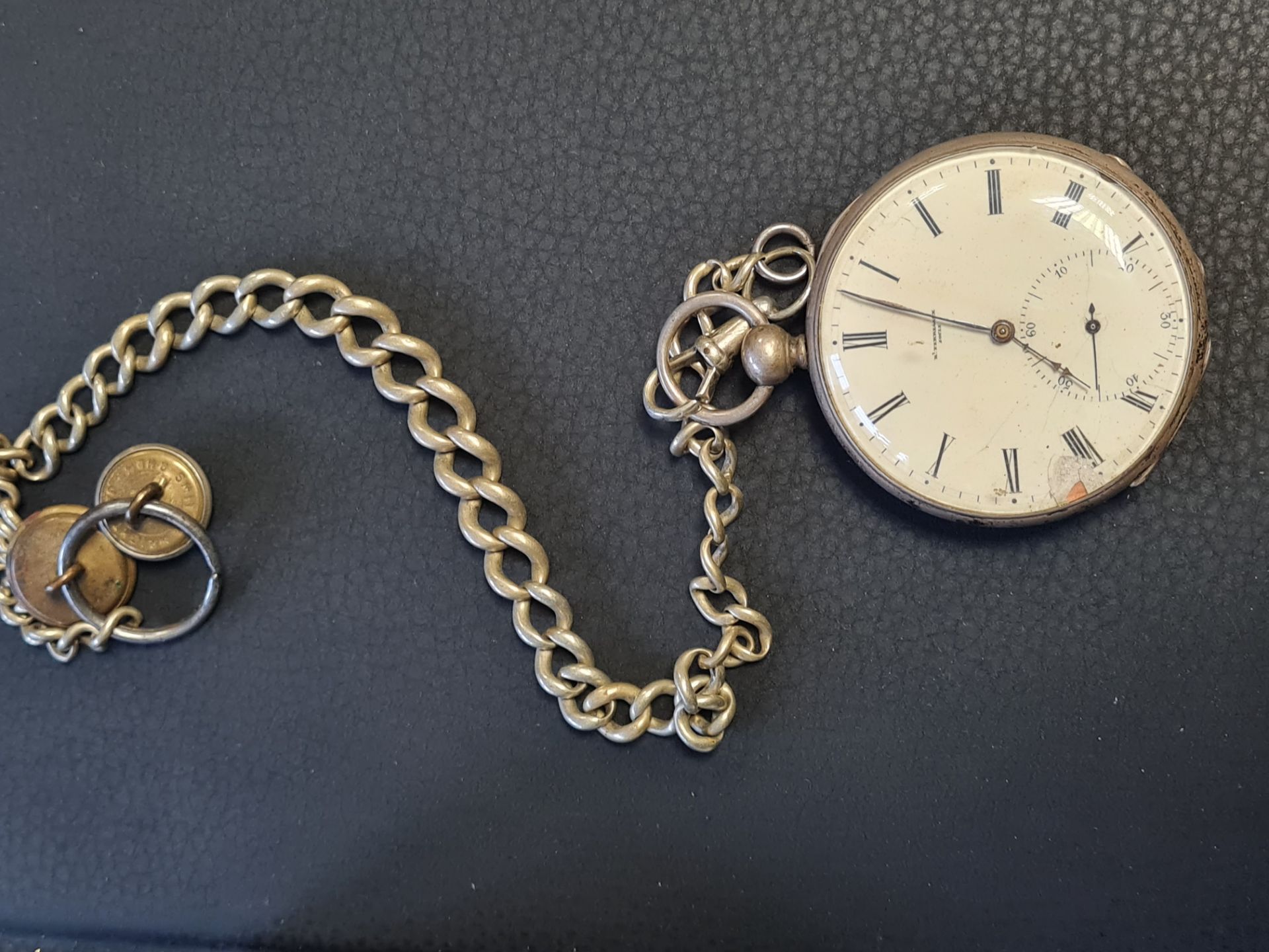 Gents Silver Cased pocket watch 1895
