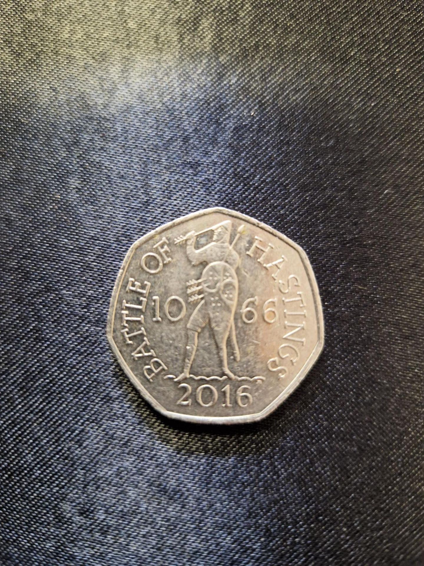 Collectors 50p coin